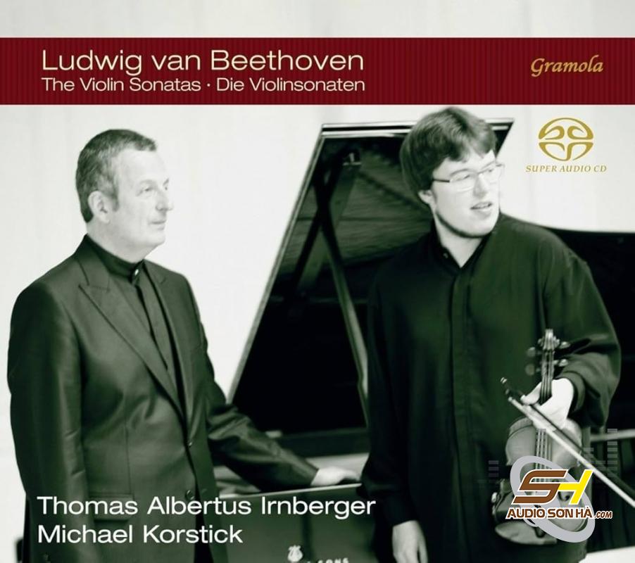 Đĩa SACD Ludwig van Beethoven: The Violin Sonatas  ( Bộ 4 Đĩa ) 