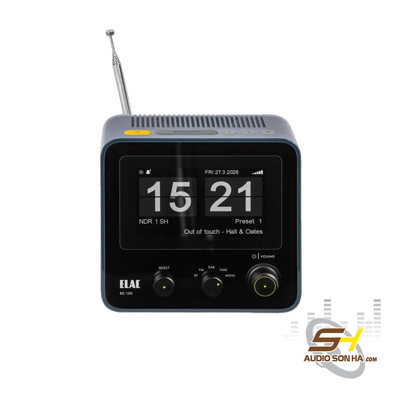 ELAC RD-100 Vintage Clock Radio – Radio Đồng Hồ Flip-Clock / hàng dự án, khách sạn