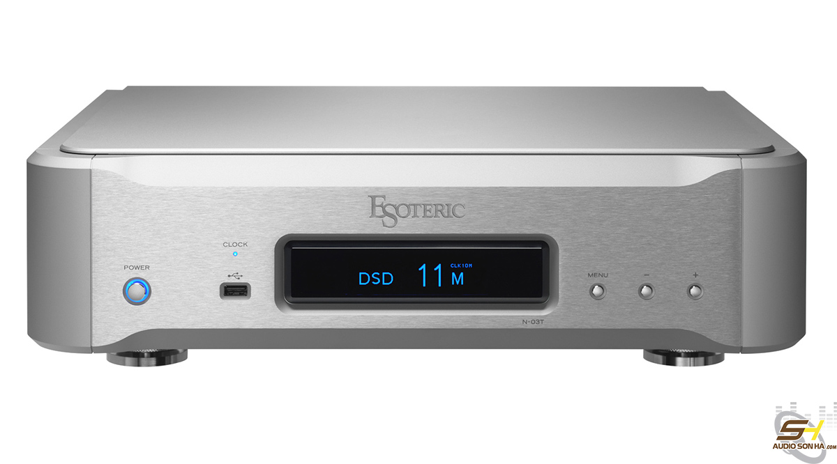 Esoteric N-03T,Network Transport , hỗ trợ PCM lên đến 192kHz / 24-bit và DSD2.8MHz (DoP).