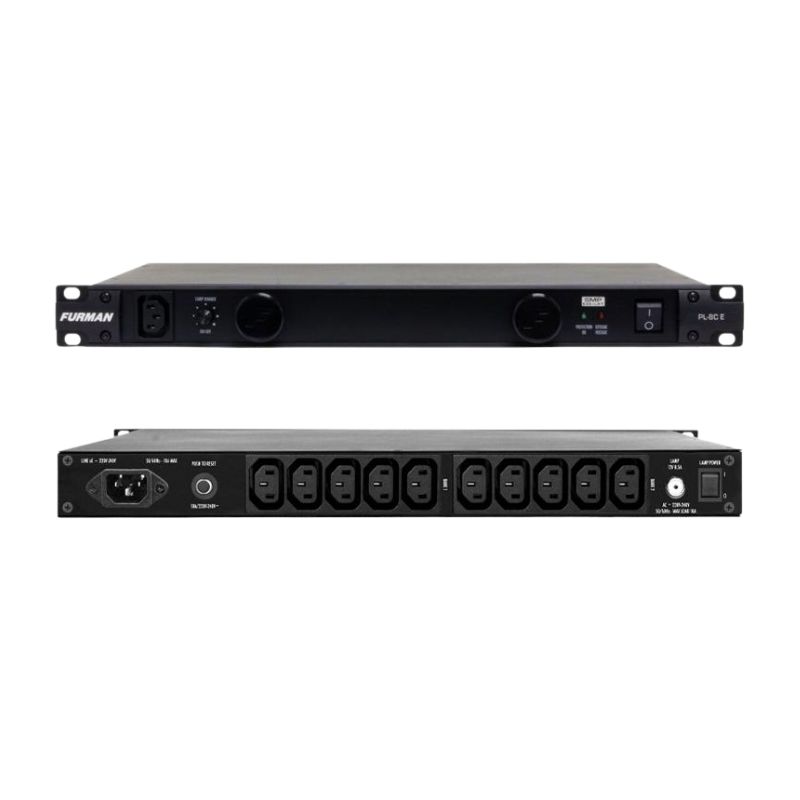 Bộ điều hòa nguồn Furman PL-8C E, 10A, có đèn, 230V