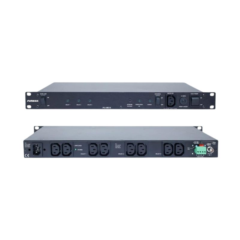 Bộ điều hòa và bộ sắp xếp nguồn Furman PS-8RE III (10A, 220V-240V Export)