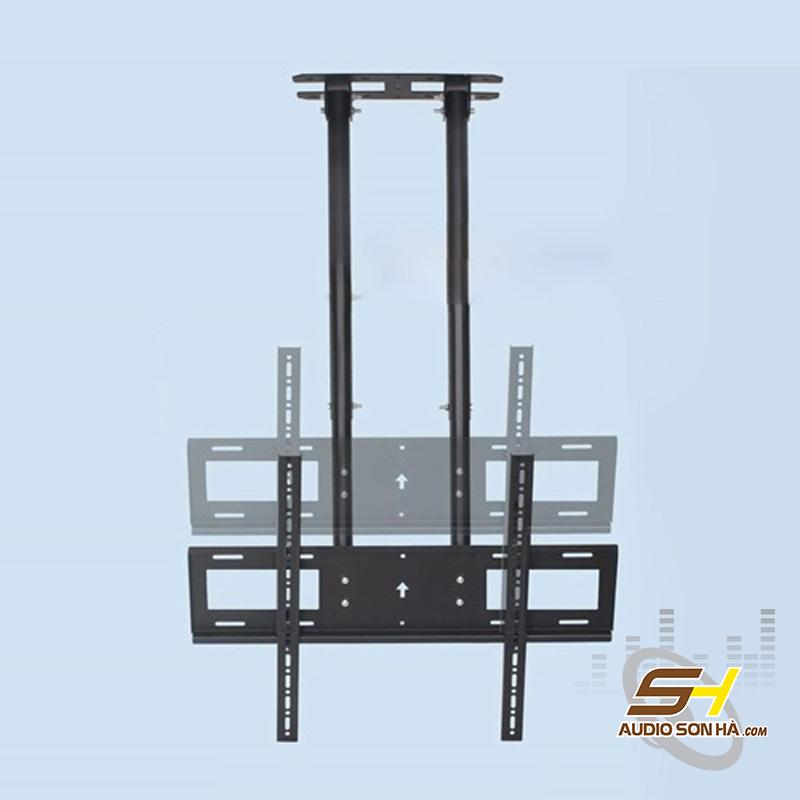 Giá Treo Tivi Thả Ngược Trần 2 Cọc T580 (60