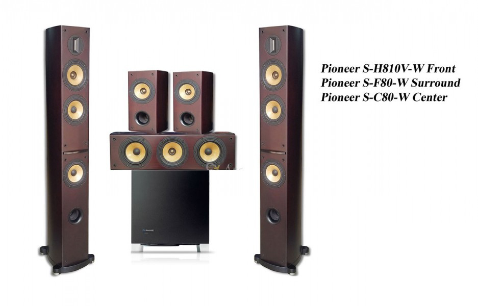 Hệ thống loa xem phim 5.1 Pioneer S-H810V