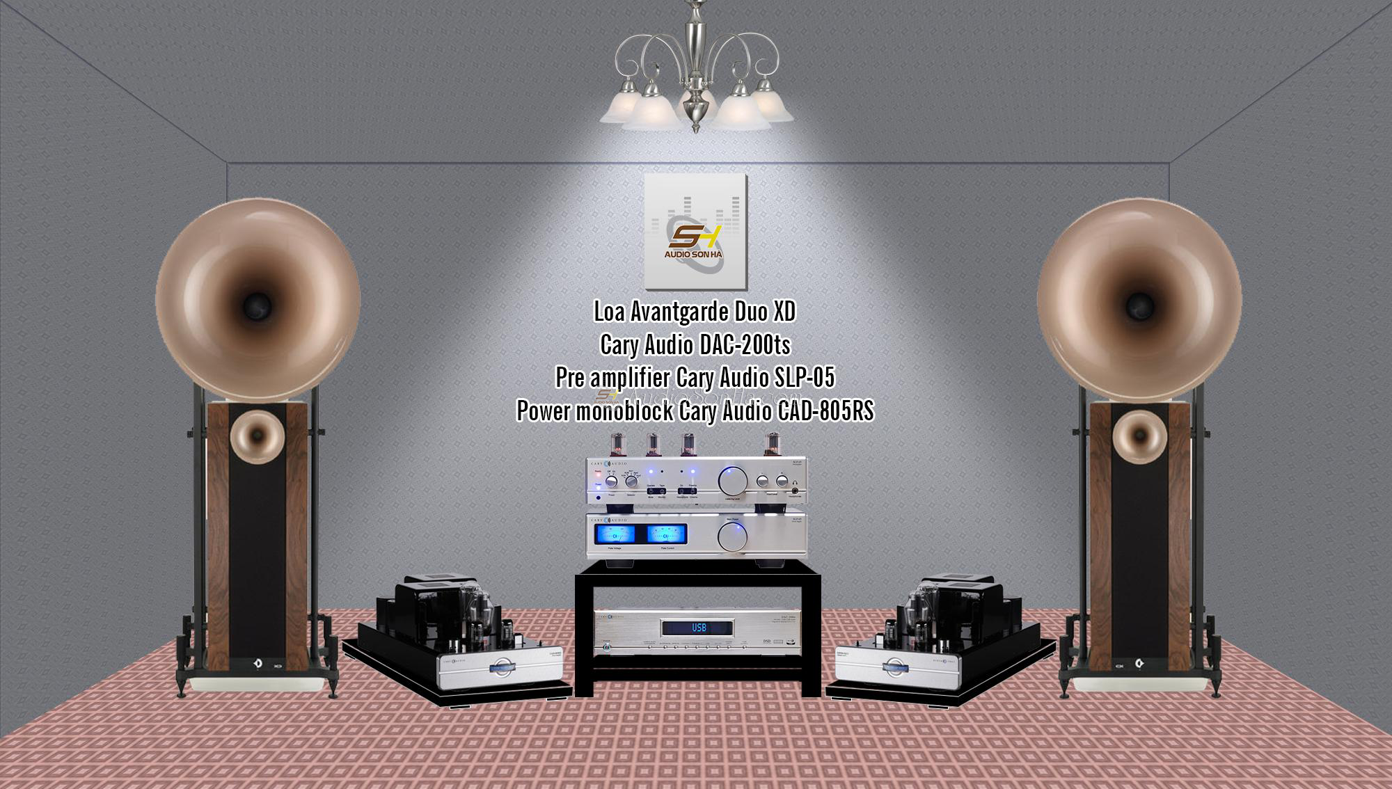 HỆ THỐNG NGHE NHẠC HI END AVANTGARDE DUO XD & CARY AUDIO