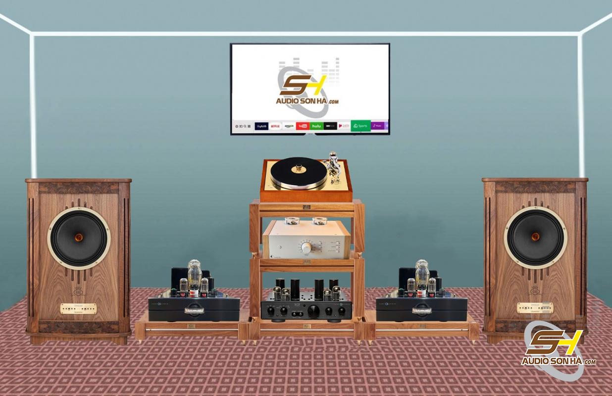 Hệ thống nghe nhạc Hi End Tannoy - Cary audio - Pro-ject phono , đầu Luxman D-03x, khách cần bán
