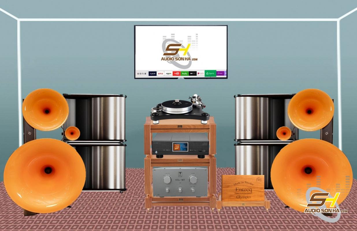Hệ thống nghe nhạc Loa Avantgarde Trio G3( đã tích hợp power) 