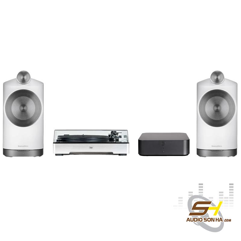 Hệ thống nghe nhạc loa B&W Formation Duo, Elac Miracord 60 + Kim D96, BLUE SOUND Hub