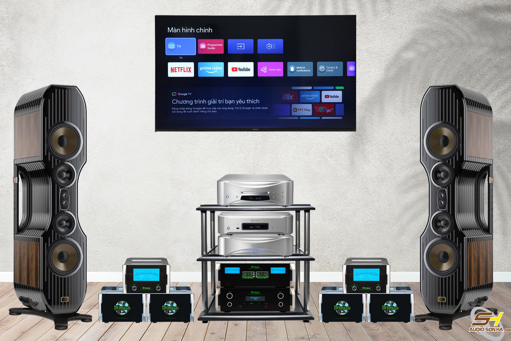 Hệ thống nghe nhạc Loa Kharma Exquisite Midi Grand Signature 3.0 - Esoteric - McIntosh