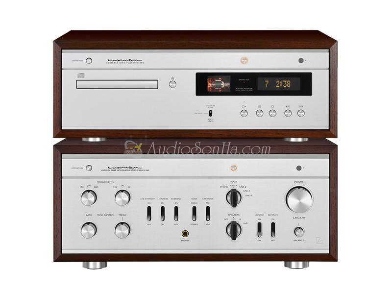 Hệ thống nghe nhạc Luxman LX-380 Amplifier & D-380 CD Player
