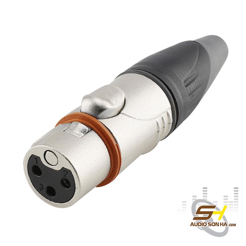 Jack XLR Cái HICON HI-X3CF-HD – Đầu Canon 3 Pin Female Heavy Duty