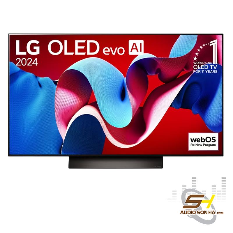 TV LG OLED evo AI C4 4K Smart TV 83 Inch 