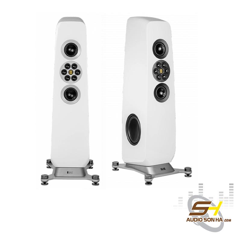Loa Elac Concentro M807 - Loa 4 đường tiếng, bass reflex (down-firing), Độ nhạy 88 dB