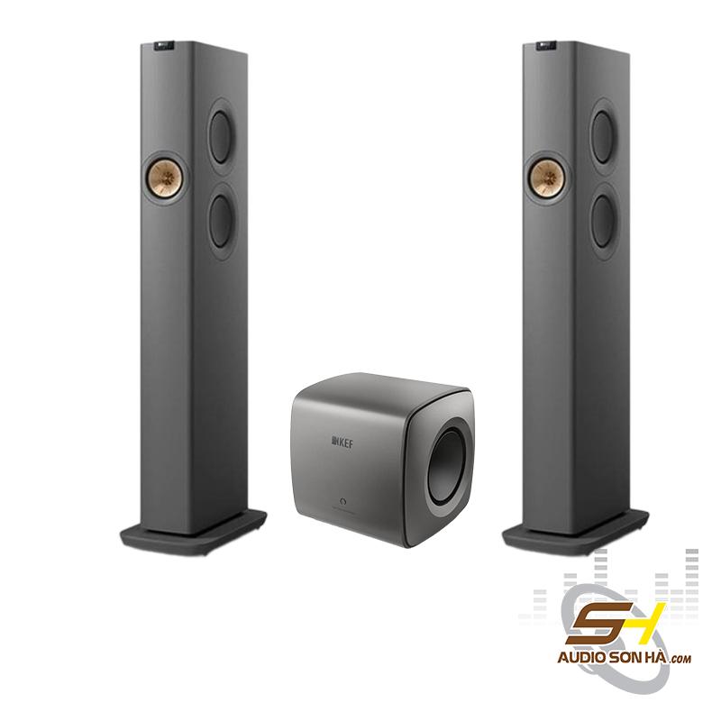 Loa nghe nhạc không dây KEF LS60 Wireless + Sub Kef KC62