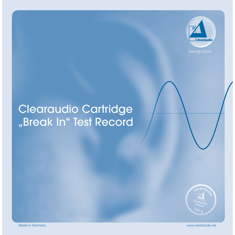 LP ClearAudio Cartridge Break-in Test Record ? đĩa kiêm tra đầu kim