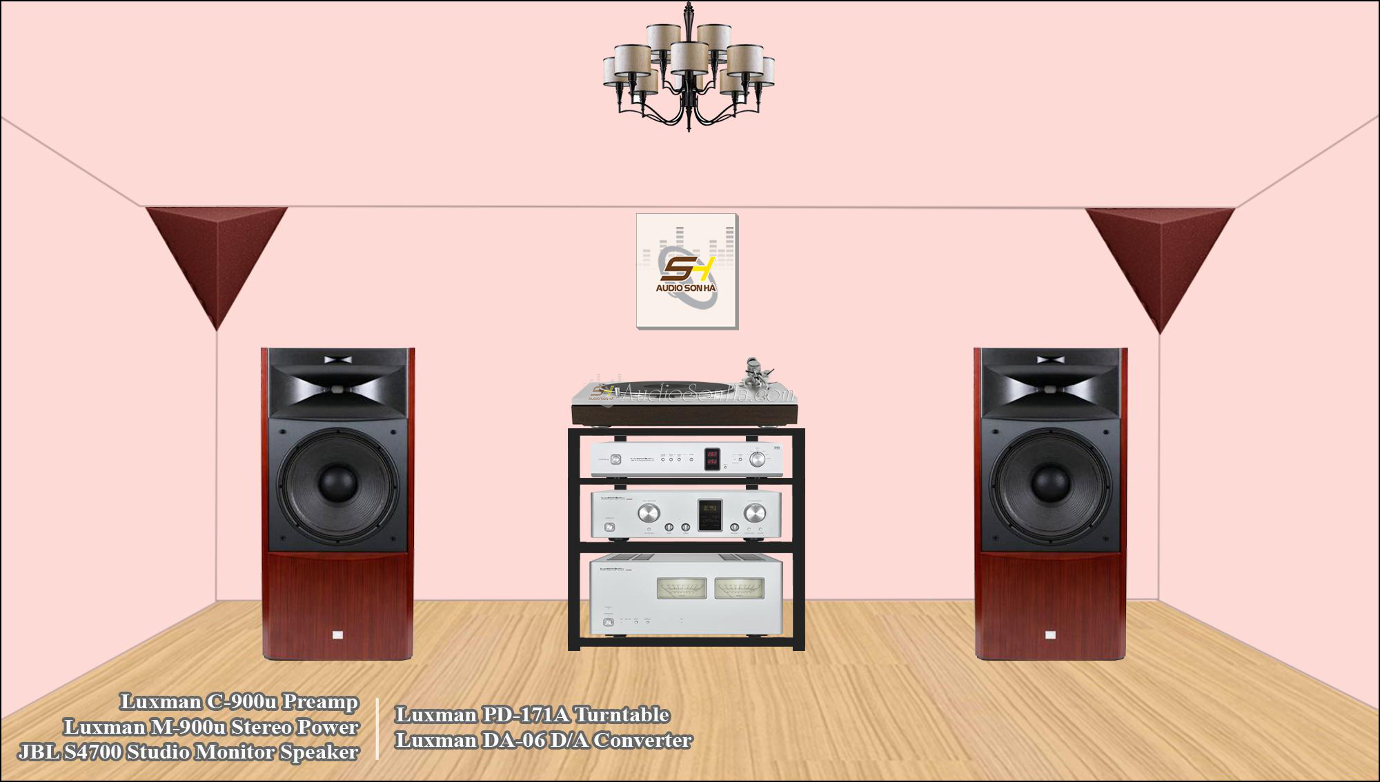 Luxman 900 Series & JBL S4700