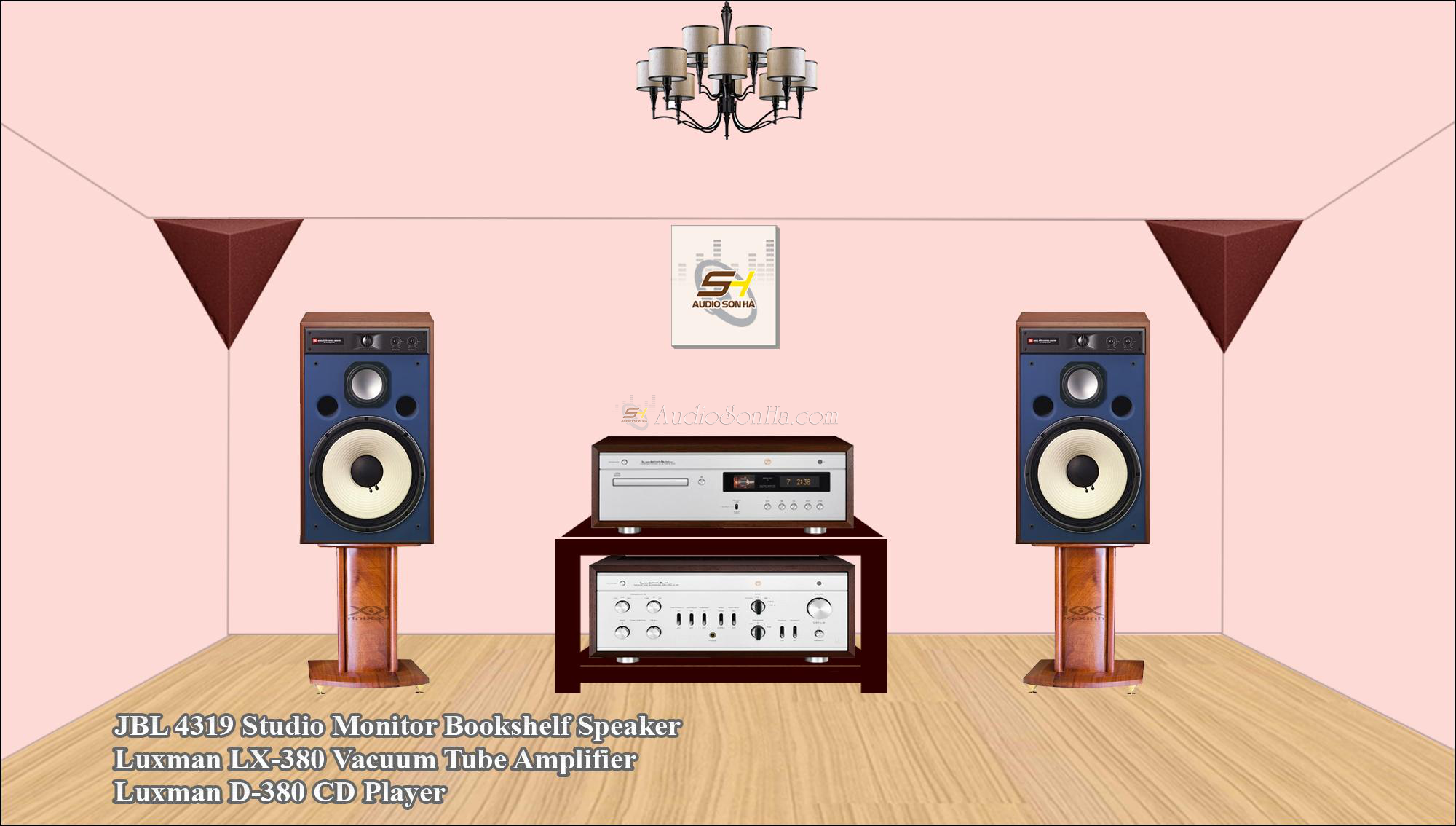 Luxman LX-380 & JBL 4319
