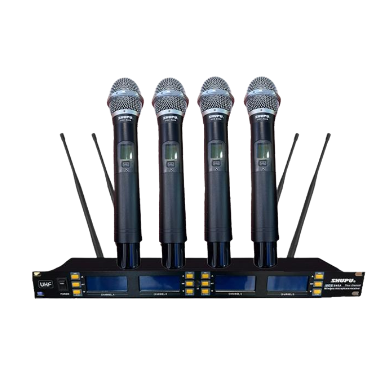 Micro không dây Shupu UCS-840A / Bộ 4 cái