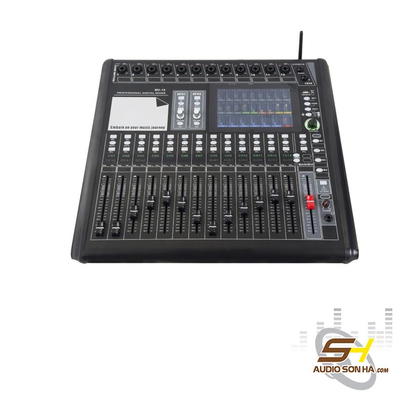 Mixer Digital Sumico DM16 /16 kênh đầu vào và 10 kênh đầu ra