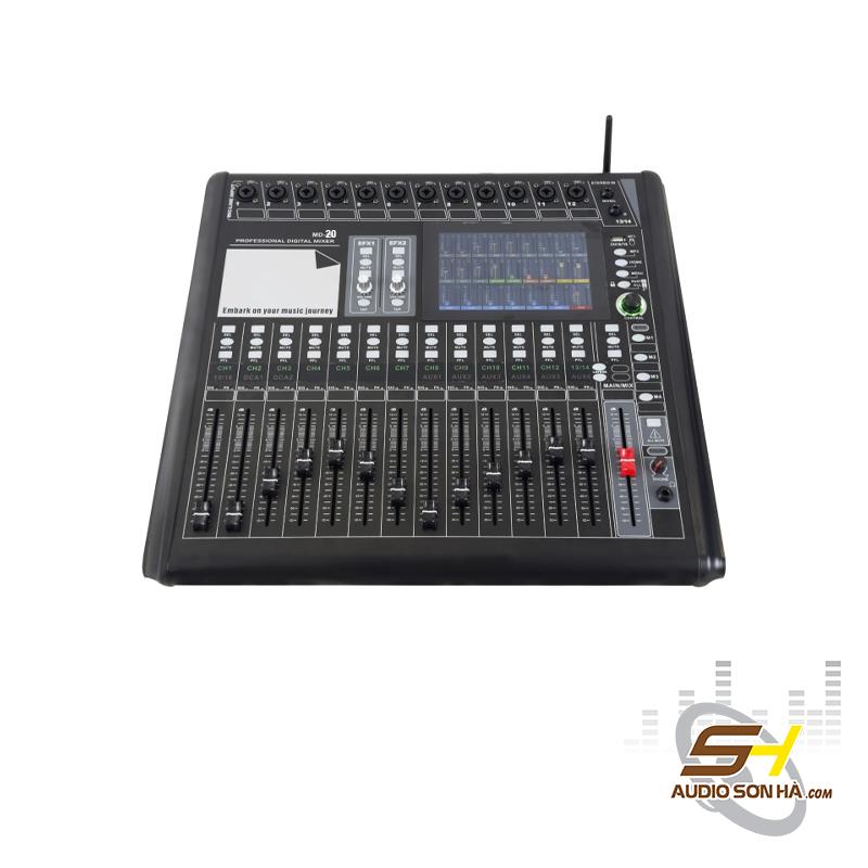 Mixer Digital Sumico DM20 / 20 kênh đầu vào và 10 kênh đầu ra