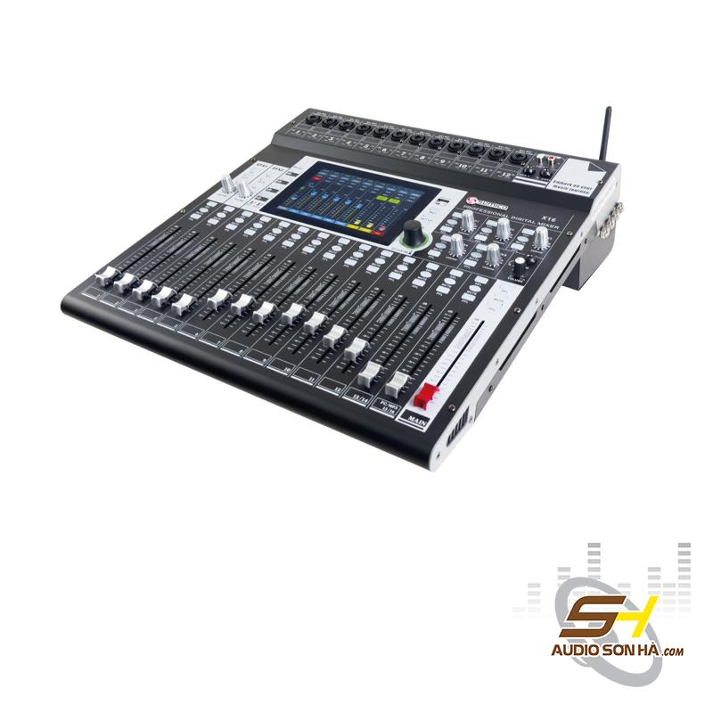 Mixer Digital Sumico X16 /16 kênh đầu vào và 10 kênh đầu ra