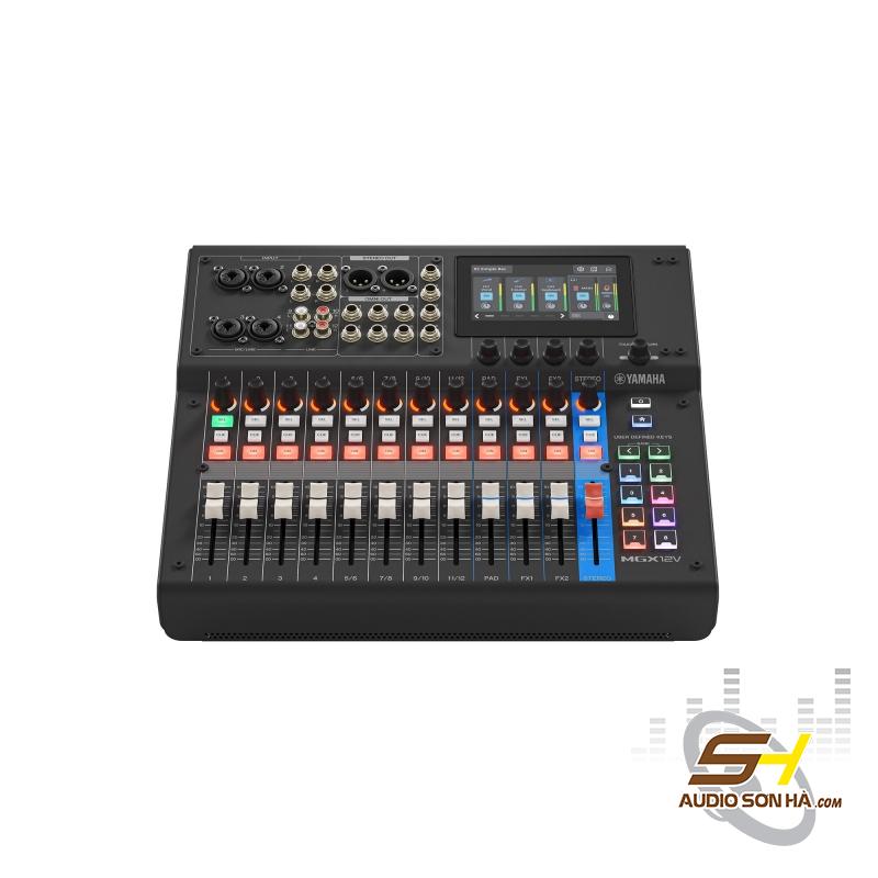 Mixer Yamaha MGX12 V/Bàn mixer kỹ thuật số 18 kênh nhỏ gọn