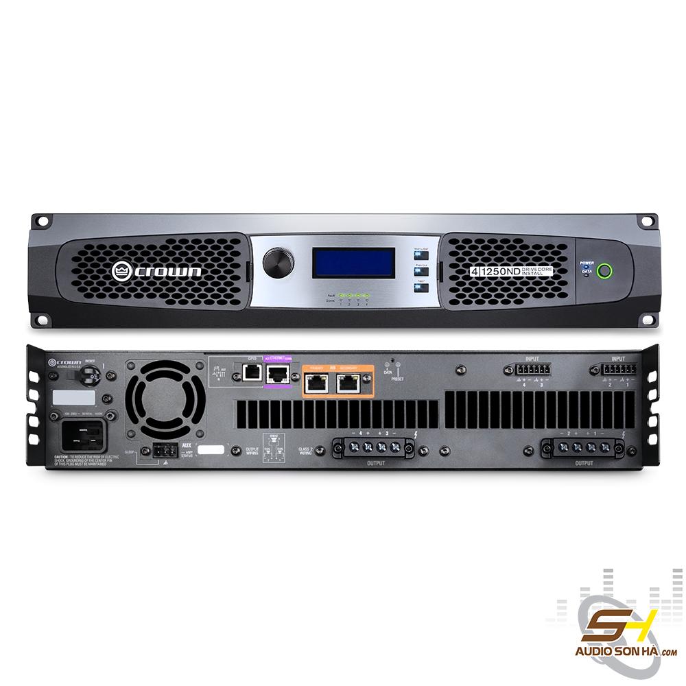 Crown DCi 4/1250ND Power Amplifier with AVB