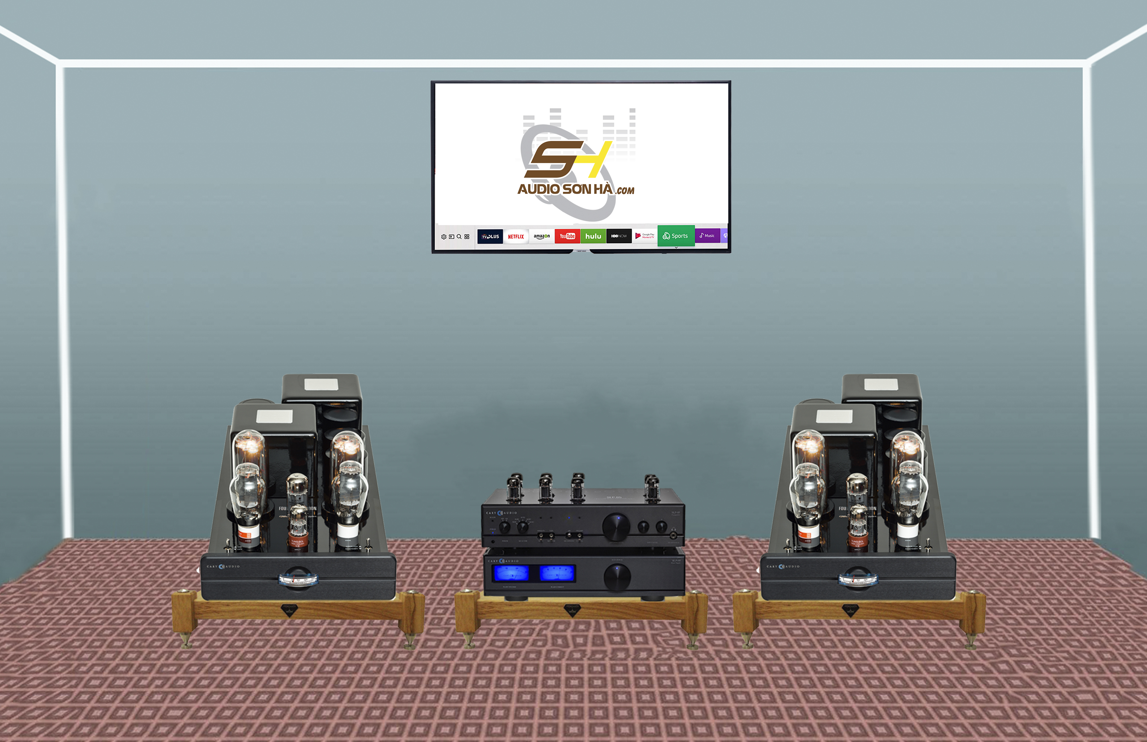 Cary Audio CAD-211FE  Power + Pre SLP-05  Combo  -TẶNG