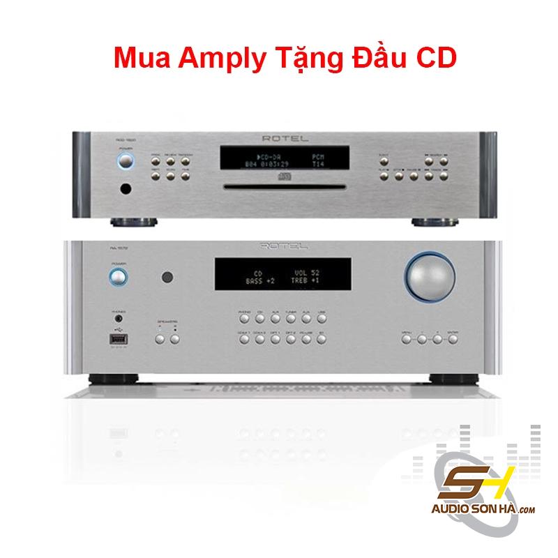 Rotel RA-1572 MK2 Integrated Amplifier Tặng Đầu CD Rotel RCD 1520 