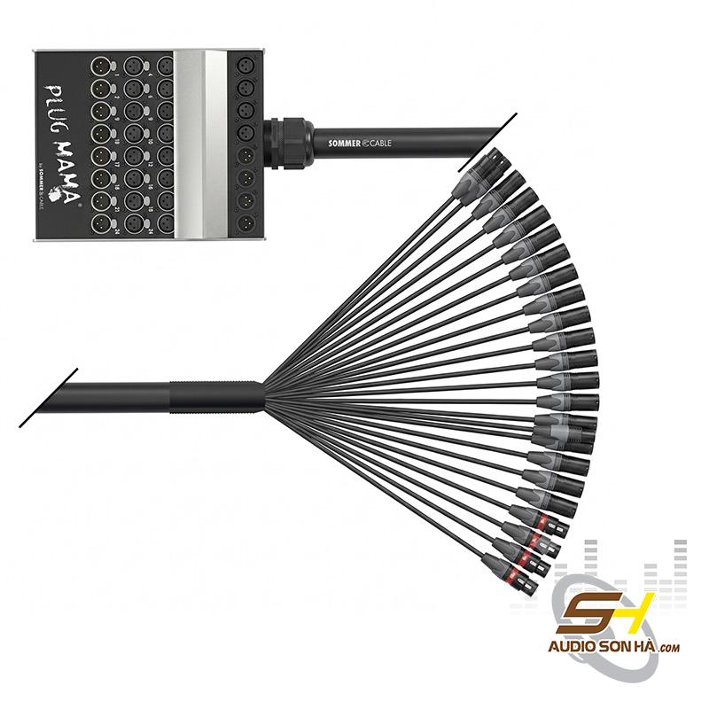 Sommer XQHG-M16-04-3300 Stagebox Multicore 16 In / 4 Out Dài 33m Chuyên Nghiệp