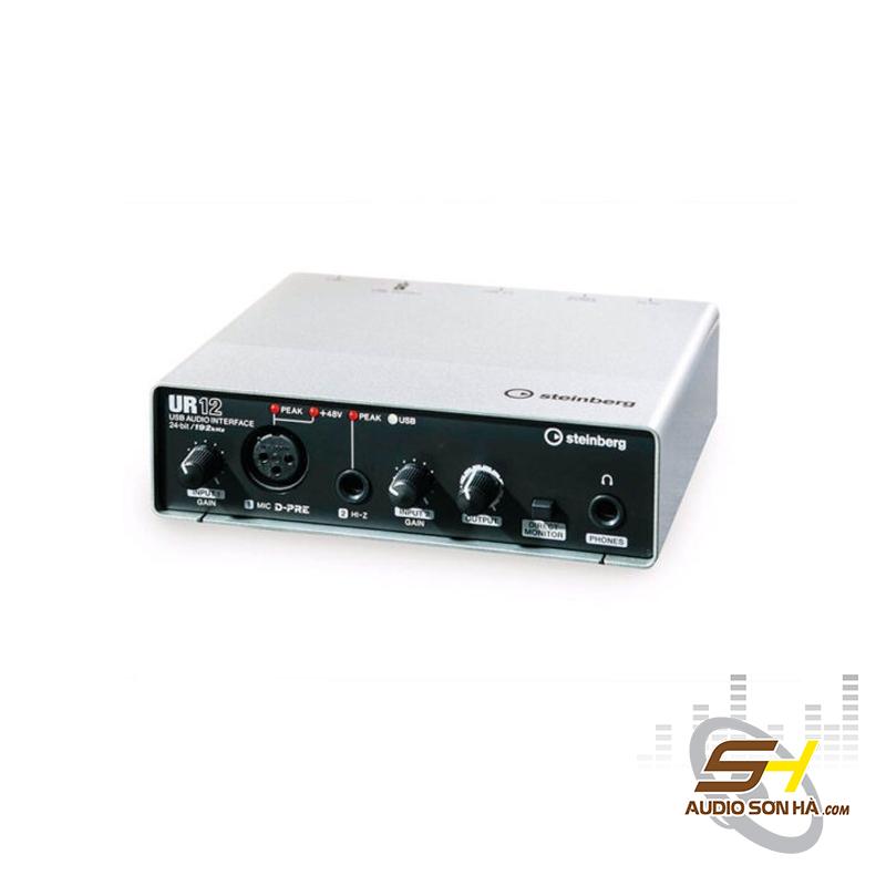 Soundcard thu âm Steinberg UR12